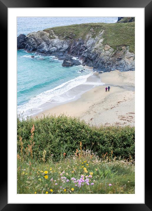 Cornwall Framed Mounted Print by Graham Custance