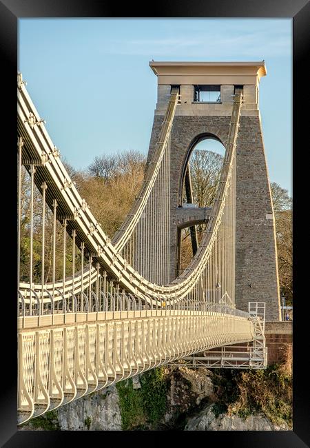 Clifton Suspension Bridge, Bristol Framed Print by Shaun Davey