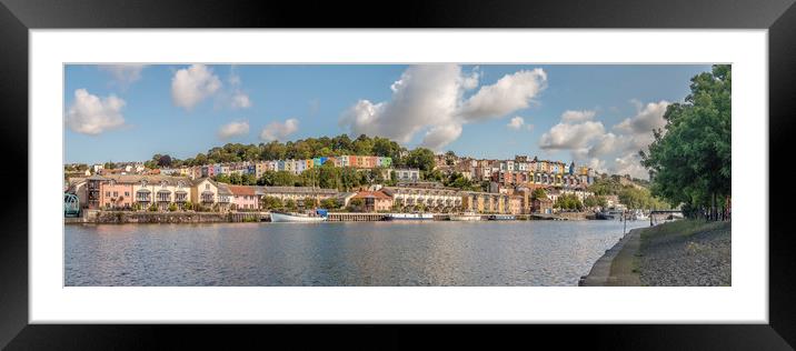 Bristol's Historic Floating Harbour Framed Mounted Print by Shaun Davey