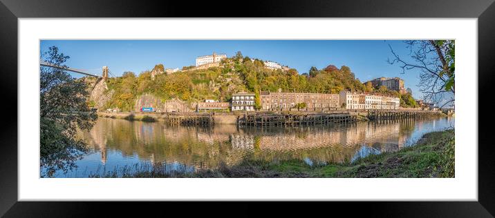 Hotwells and the River Avon Framed Mounted Print by Shaun Davey