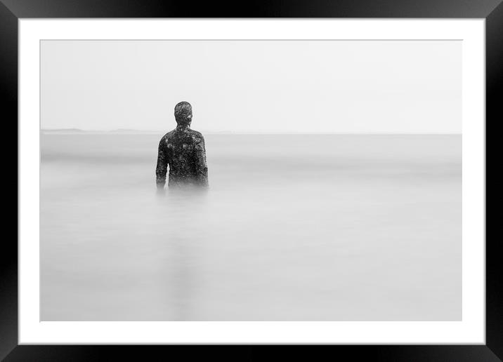 Iron Man at high tide Framed Mounted Print by Jason Wells
