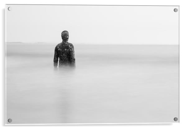 Iron Man at high tide Acrylic by Jason Wells