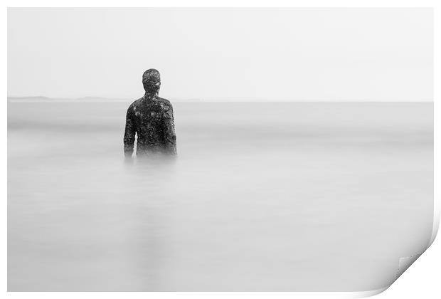 Iron Man at high tide Print by Jason Wells