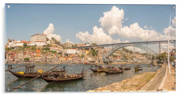 Ponte Luís I Bridge, Porto Acrylic by Shaun Davey