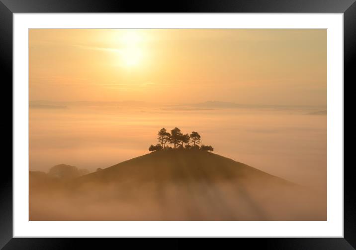 Shadows in the Mist Framed Mounted Print by David Neighbour