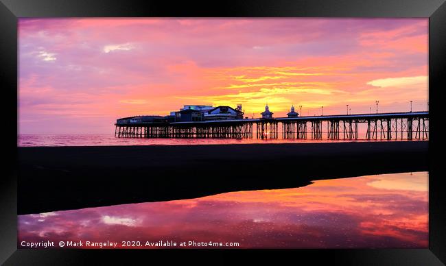 Magical sunset  Framed Print by Mark Rangeley