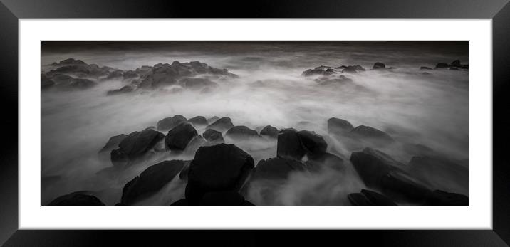 Giants Causeway on The Causeway Coast in County An Framed Mounted Print by Creative Photography Wales