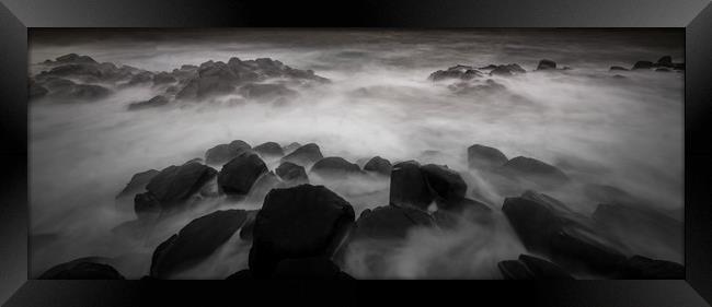 Giants Causeway on The Causeway Coast in County An Framed Print by Creative Photography Wales