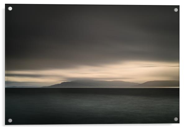 The Larne Coastline from Carnlough, The Causeway C Acrylic by Creative Photography Wales