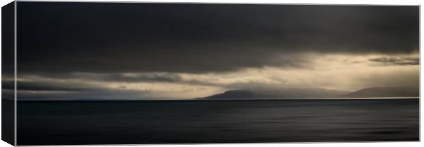 The Larne Coastline from Carnlough, The Causeway C Canvas Print by Creative Photography Wales