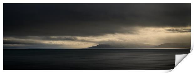 The Larne Coastline from Carnlough, The Causeway C Print by Creative Photography Wales