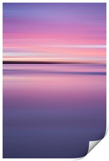 Cornwall Sunset Print by Graham Custance