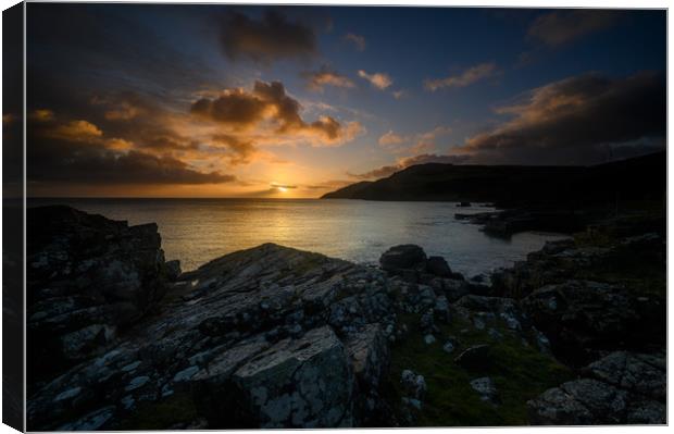 Torr Head on the The Causeway Coast in County Antr Canvas Print by Creative Photography Wales