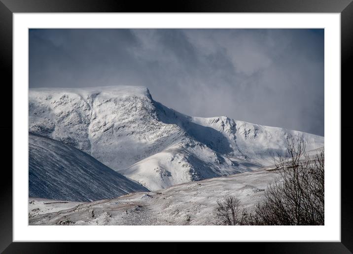 A Sharp Edge Framed Mounted Print by John Malley