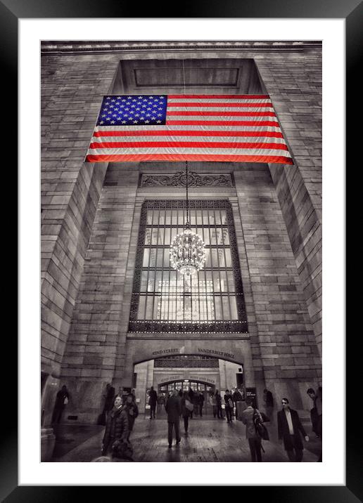 Grand Central Station  Framed Mounted Print by Scott Anderson