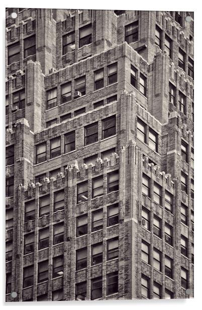 New York Skyscraper  Acrylic by Scott Anderson