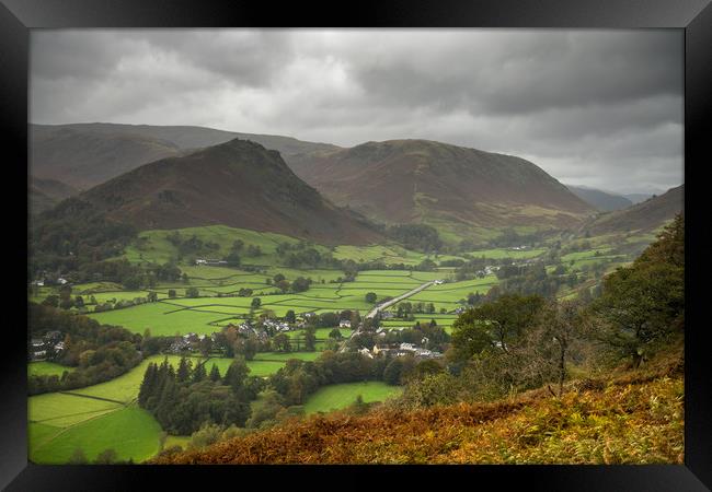 The Vale of Grasmere Framed Print by John Malley