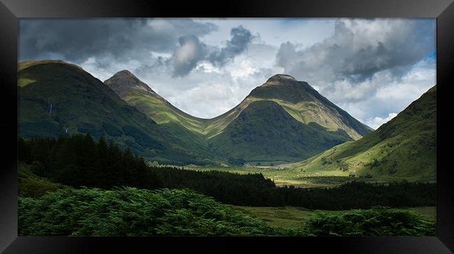 The Back of the three sisters Framed Print by Keith Thorburn EFIAP/b