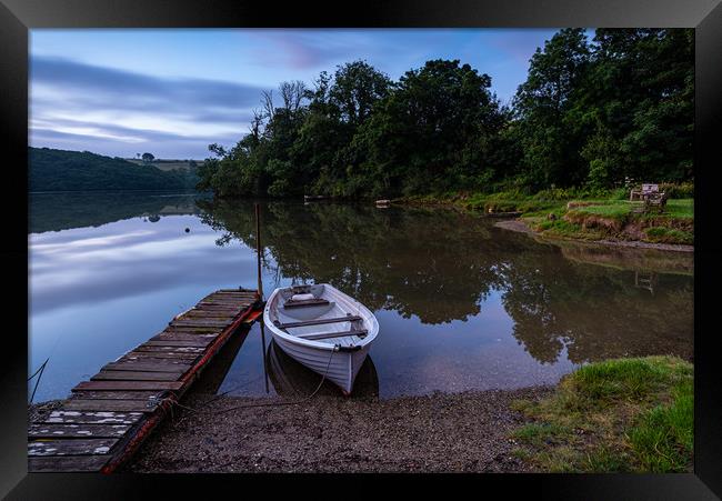 Tranquil Saint Clement Framed Print by Michael Brookes