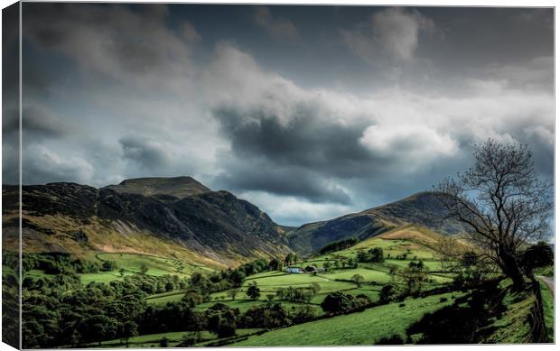 How Green is my Valley Canvas Print by John Malley