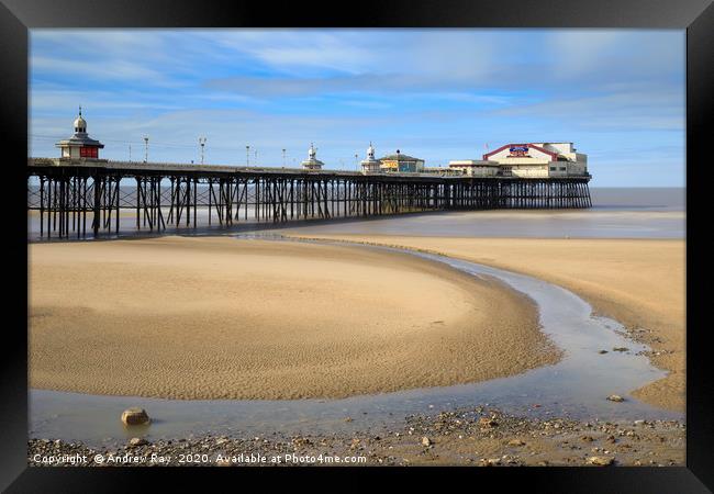 Blackpool North Pier Framed Print by Andrew Ray