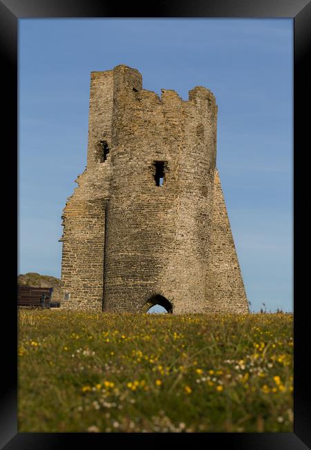 Aberystwyth Castle Framed Print by Bahadir Yeniceri