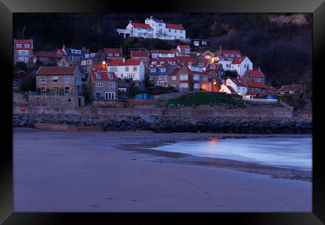 SEA VIEWS Framed Print by andrew saxton