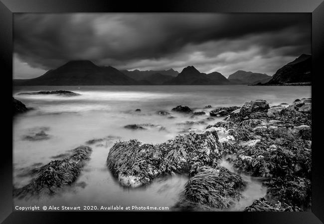 Elgol and the Black Cuillins Framed Print by Alec Stewart