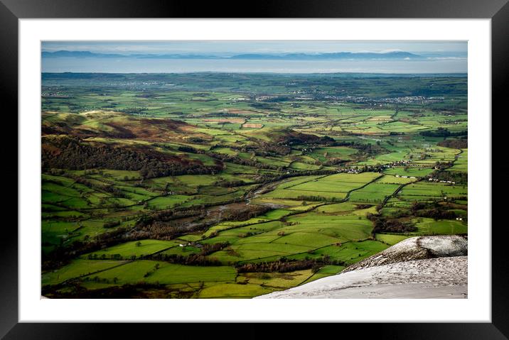 The Vale of Lorton Framed Mounted Print by John Malley