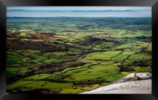 The Vale of Lorton Framed Print by John Malley