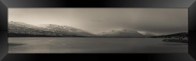 Eyjafjörður Fjord Framed Print by Gareth Burge Photography