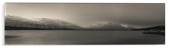 Eyjafjörður Fjord Acrylic by Gareth Burge Photography