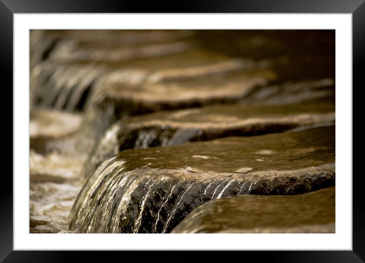 Ceaseless Flow Framed Mounted Print by John Malley