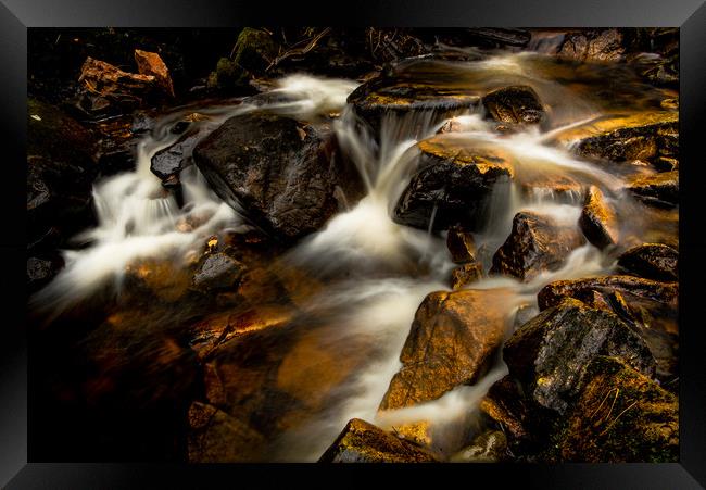 Go with the Flow Framed Print by John Malley