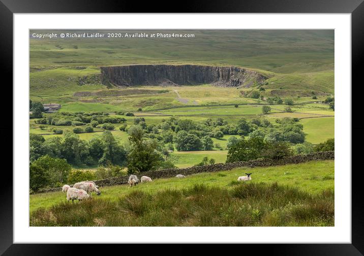 Crossthwaite Quarry, Teesdale Framed Mounted Print by Richard Laidler