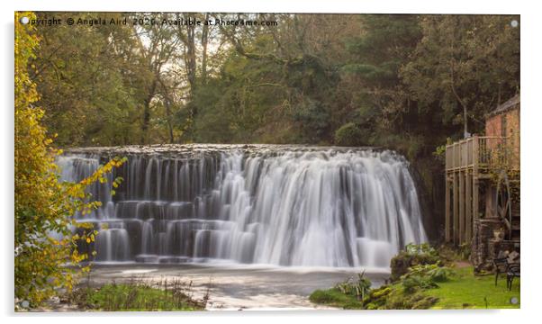 Rutter Force. Acrylic by Angela Aird