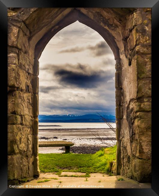 Doorway to the Forth Framed Print by Douglas Milne