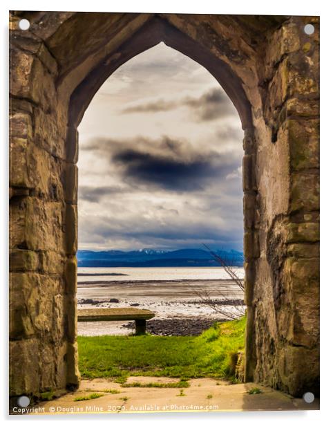 Doorway to the Forth Acrylic by Douglas Milne