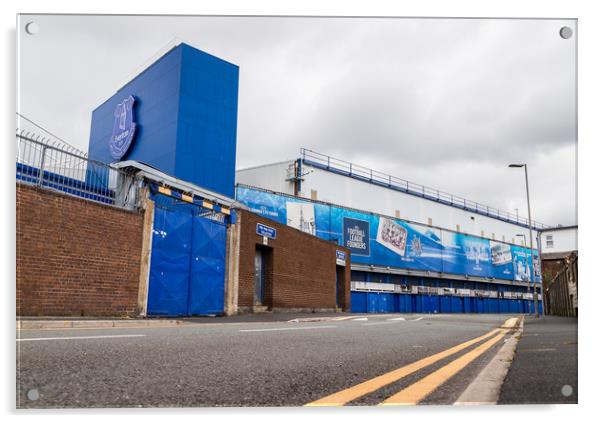 Looking up at the Bullens Road stand Acrylic by Jason Wells