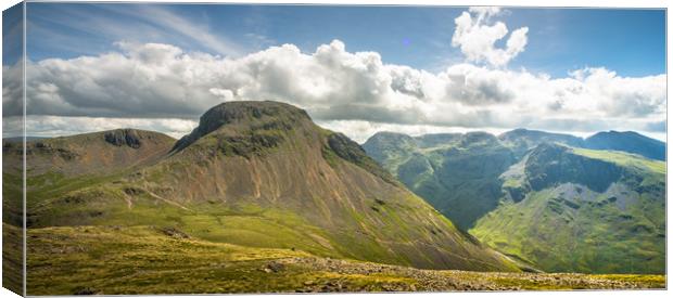 Great Gable Canvas Print by John Malley