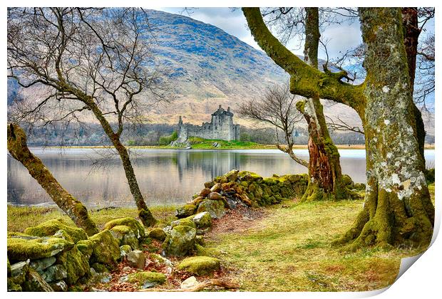 Kilchurn Castle Print by jim wilson