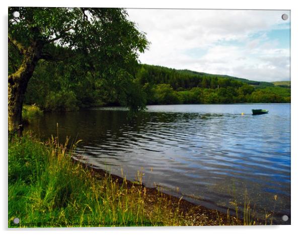 Loch Avich Acrylic by Steven Watson