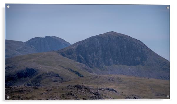 Great Gable & Scafell Acrylic by John Malley