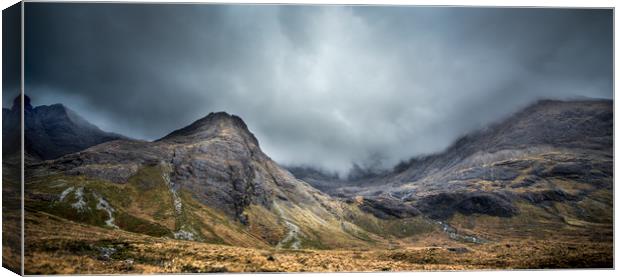 A Walk to the Fairy Pools Canvas Print by John Malley