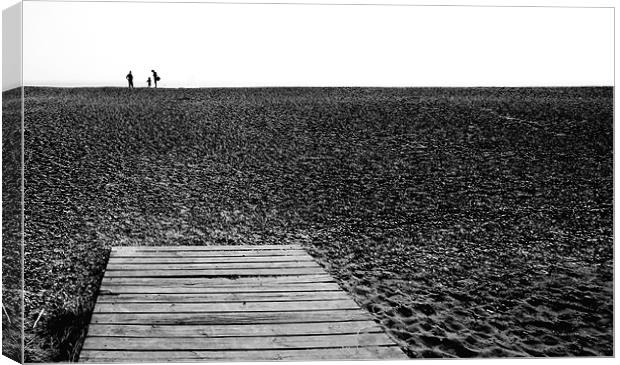 Aldeburgh Beach Canvas Print by peter tachauer