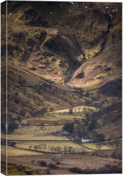 Dovedale in Patterdale Canvas Print by John Malley