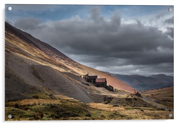 The Abandoned Mine Acrylic by John Malley