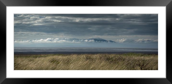Criffel over Solway Framed Mounted Print by John Malley