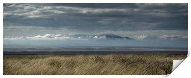 Criffel over Solway Print by John Malley