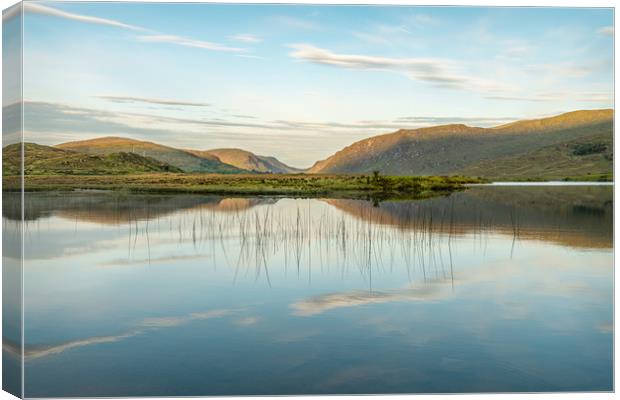 Lough Veagh, Glenveagh National Park, Donegal, Ire Canvas Print by Dave Collins